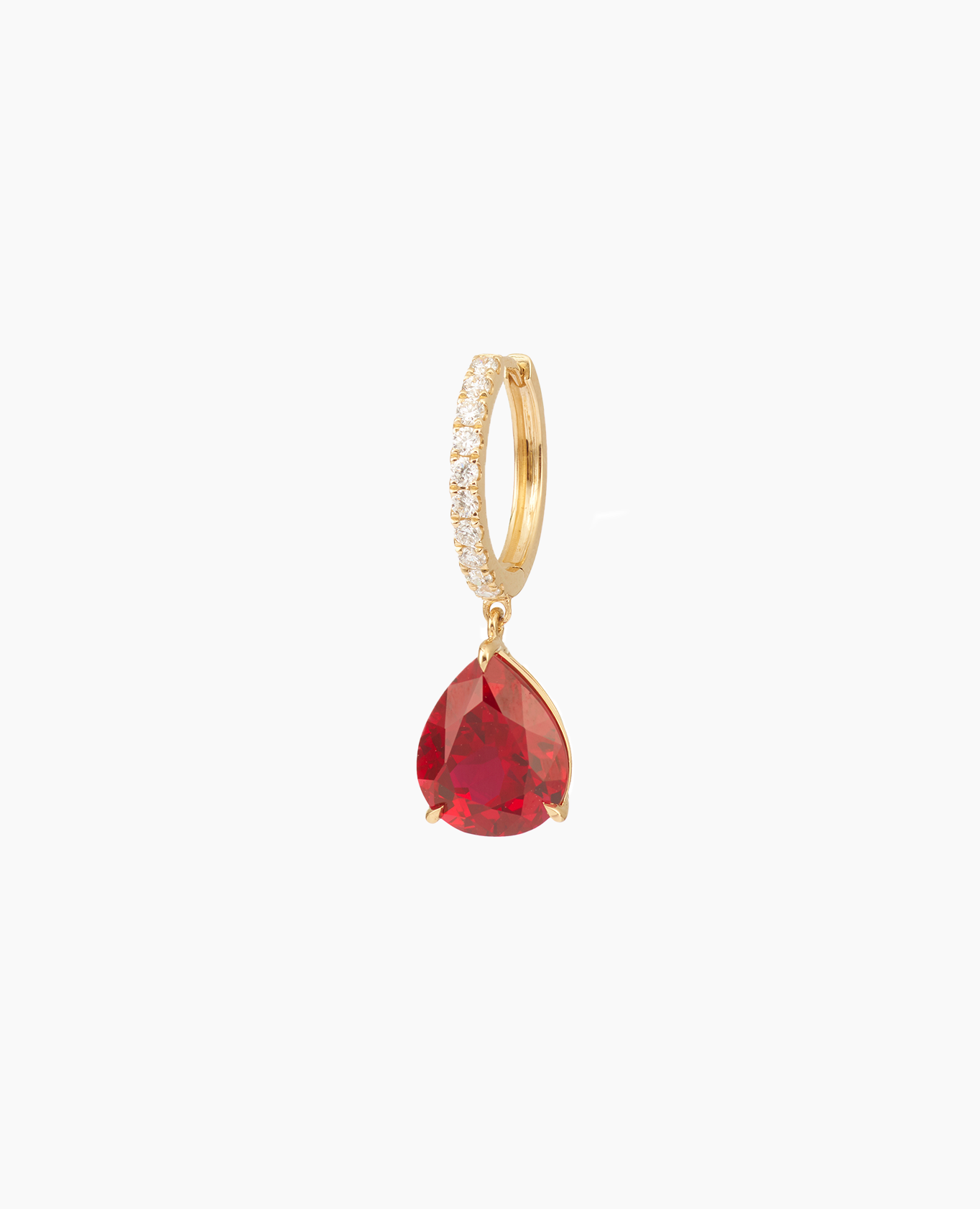 pers-e-paris-iris-mono-boucle-cr-ole-rubis-or-9-carats image 4