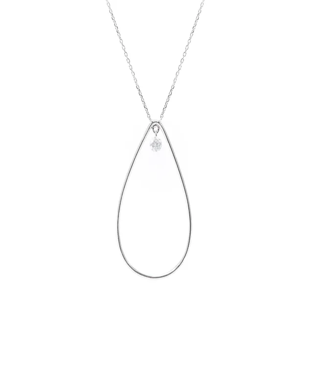 pers-e-paris-collier-goutte-d-eau-or-blanc-18-carats-un-diamant-suspendu image 1