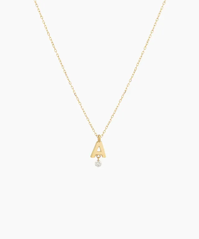 pers-e-paris-collier-alphabet-initiale-or-jaune-18-carats-diamant image 1