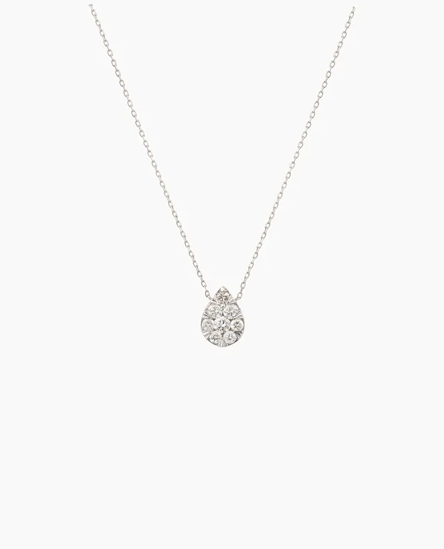 pers-e-paris-collier-floating-poire-gm-or-18-carats-et-diamants image 1