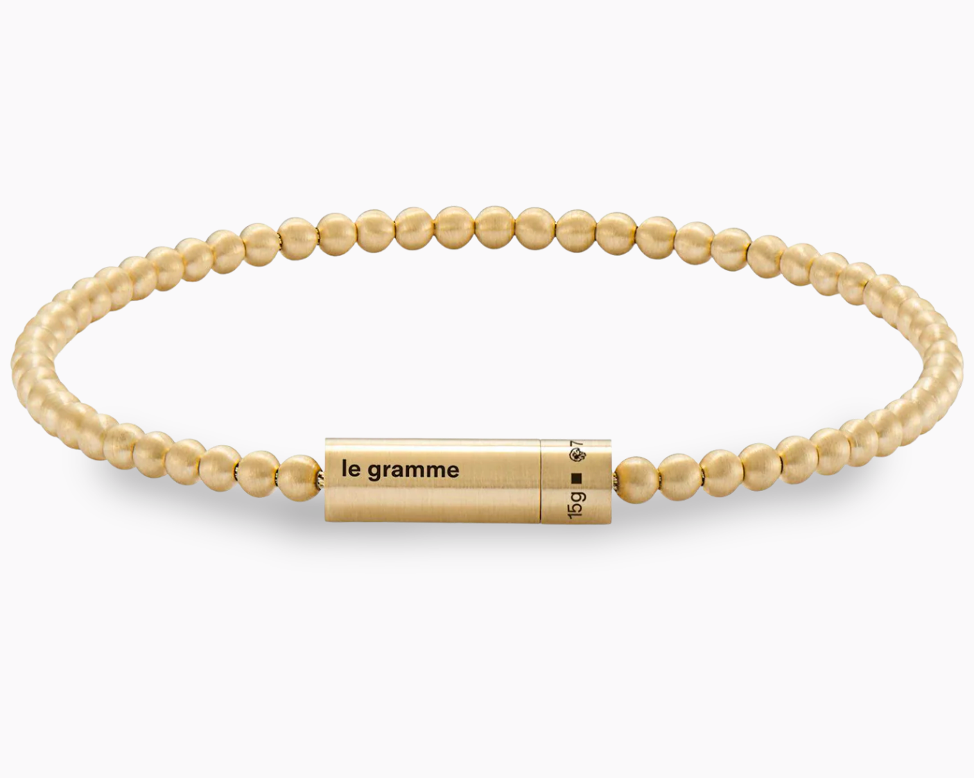 le-gramme-bracelet-beads-le-15g-perles-3-mm image 1