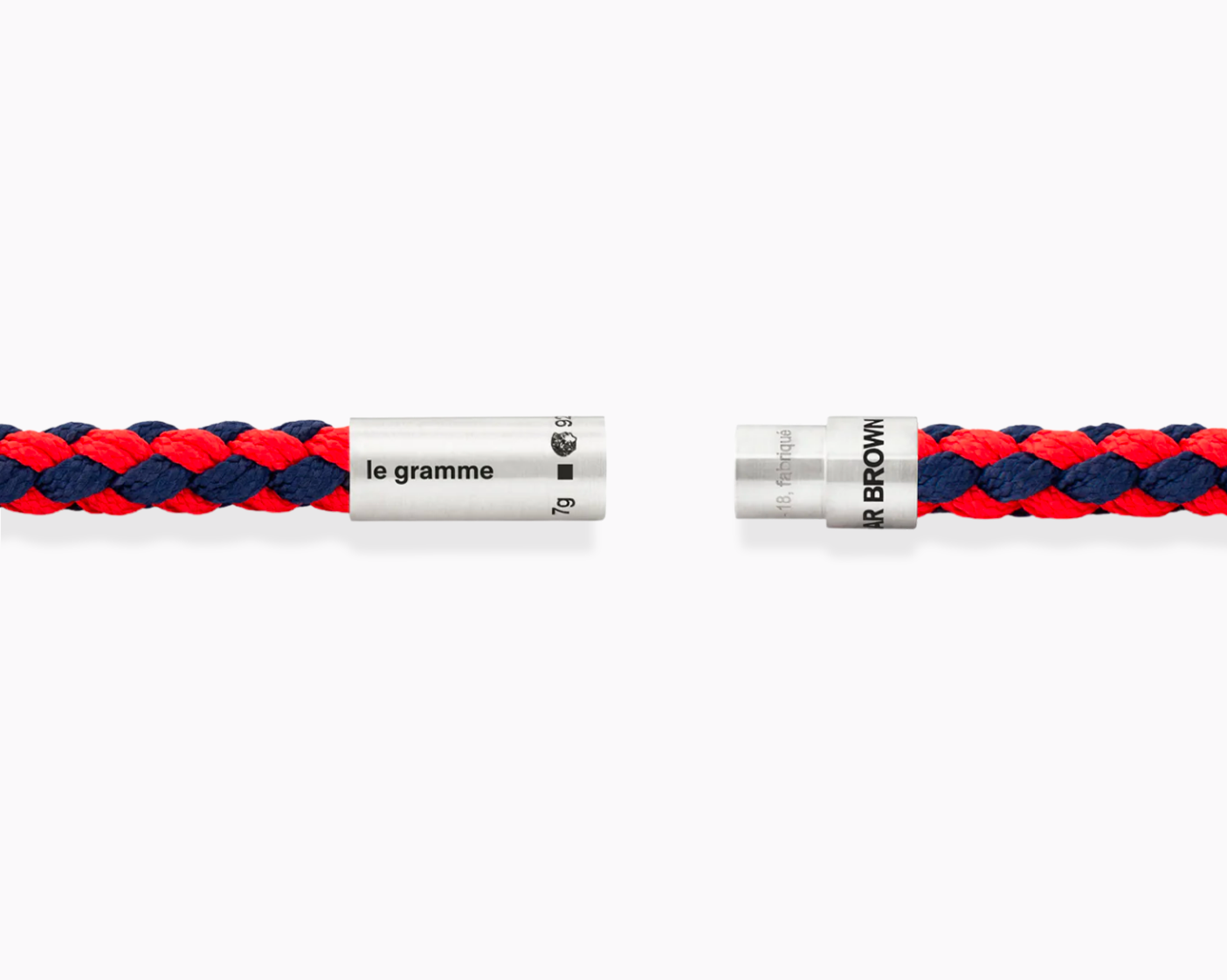 le-gramme-x-orlebar-brown-bracelet-c-ble-nato-marine-rouge-le-7g image 3