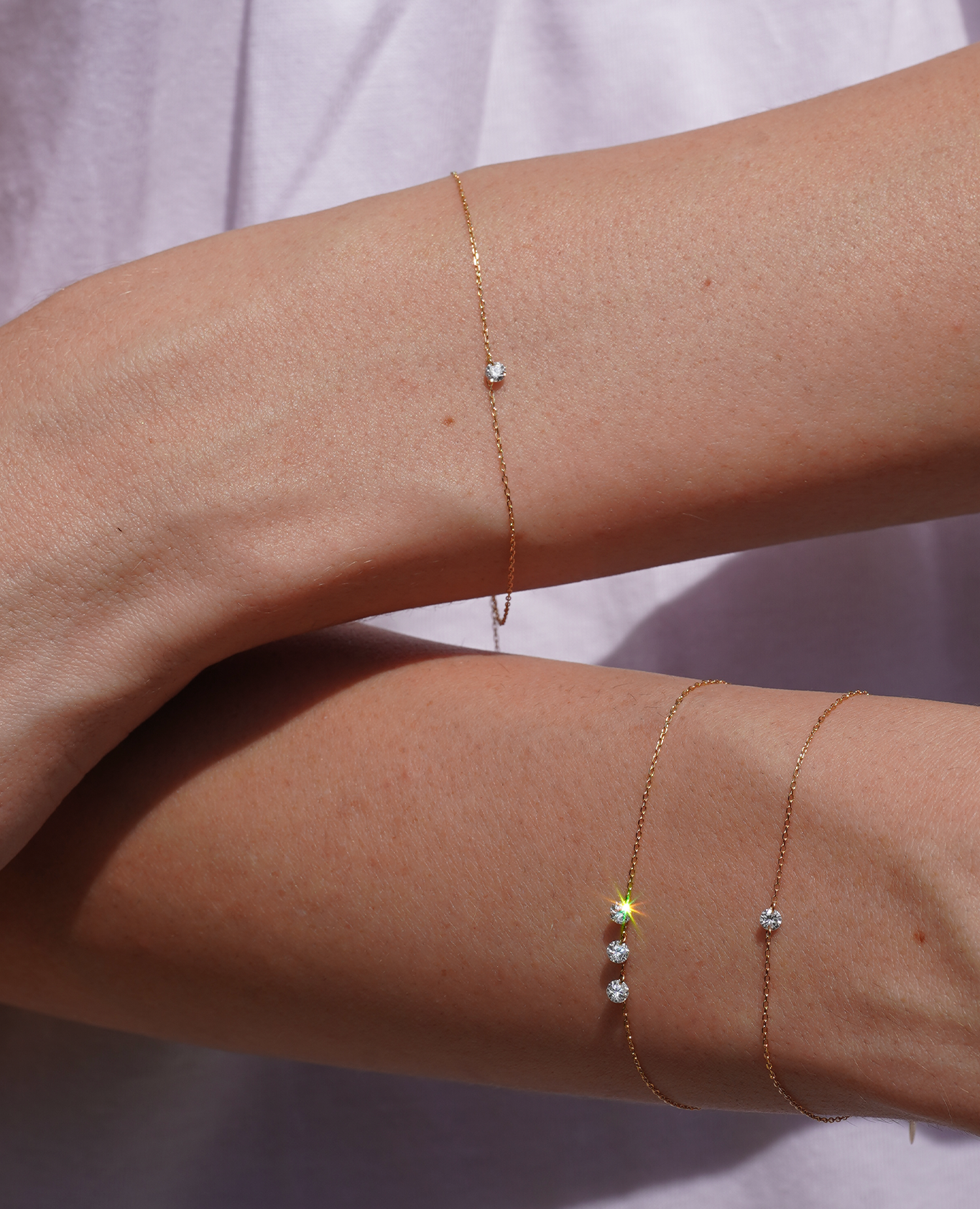 pers-e-paris-bracelet-dana-trois-diamants-suspendus-or-18-carats image 5