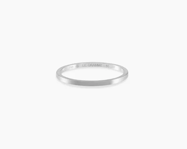 le-gramme-bague-ruban-1-4-mm-la-2g-or-blanc-750-bross image 1