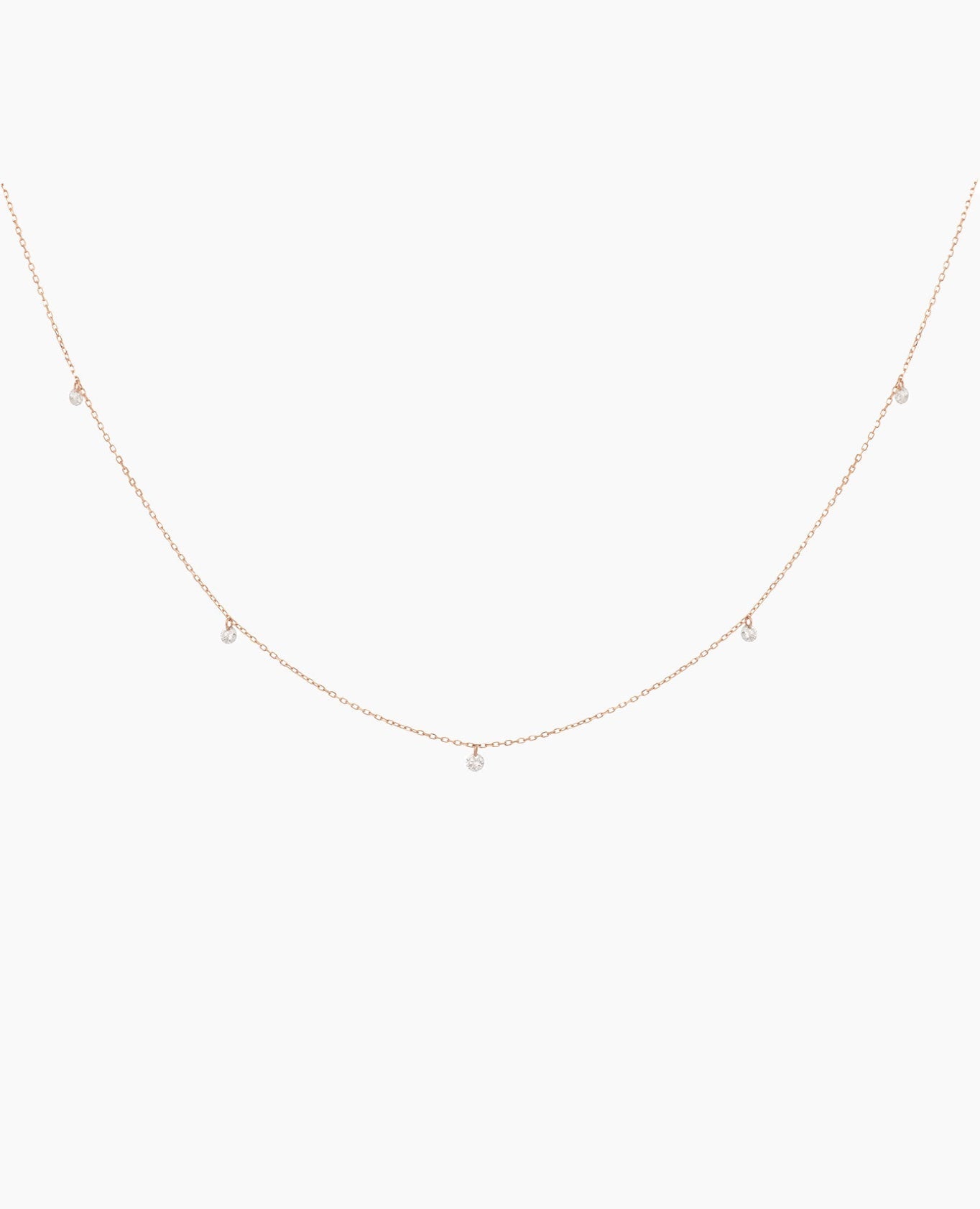 pers-e-paris-collier-mini-dana-cinq-diamants-en-or-18-carats image 4