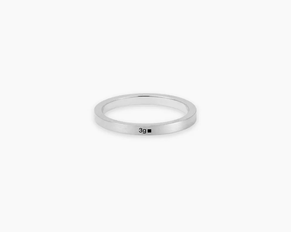 le-gramme-bague-ruban-la-3g-argent-bague-ruban image 1