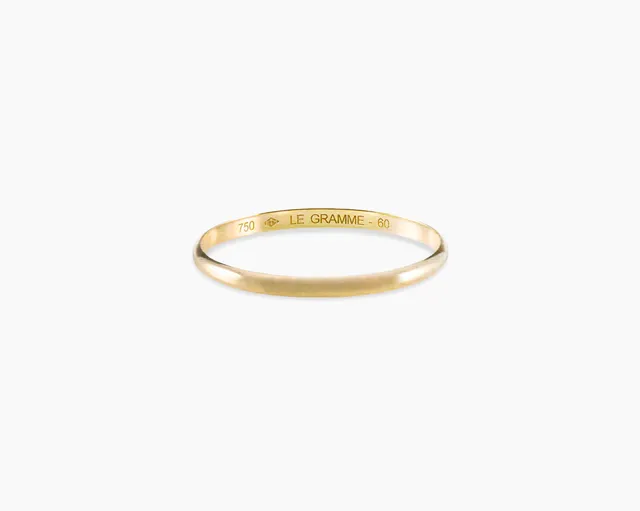 le-gramme-demi-jonc-la-1g-bague-alliance-bross-e-1-8mm image 1