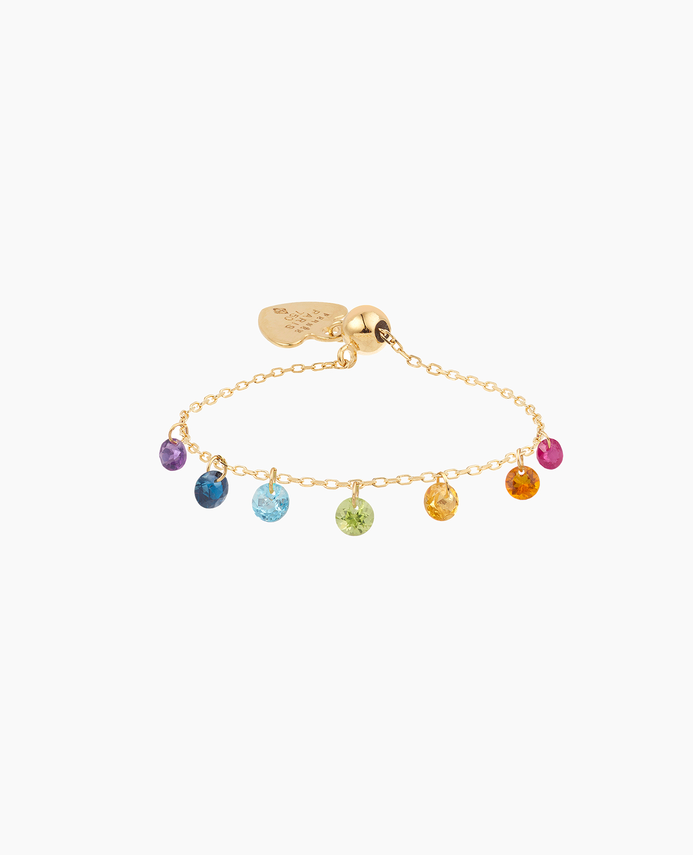 pers-e-paris-bague-chakras-or-18-carats-pierres-fines-ajustable-48-59 image 1