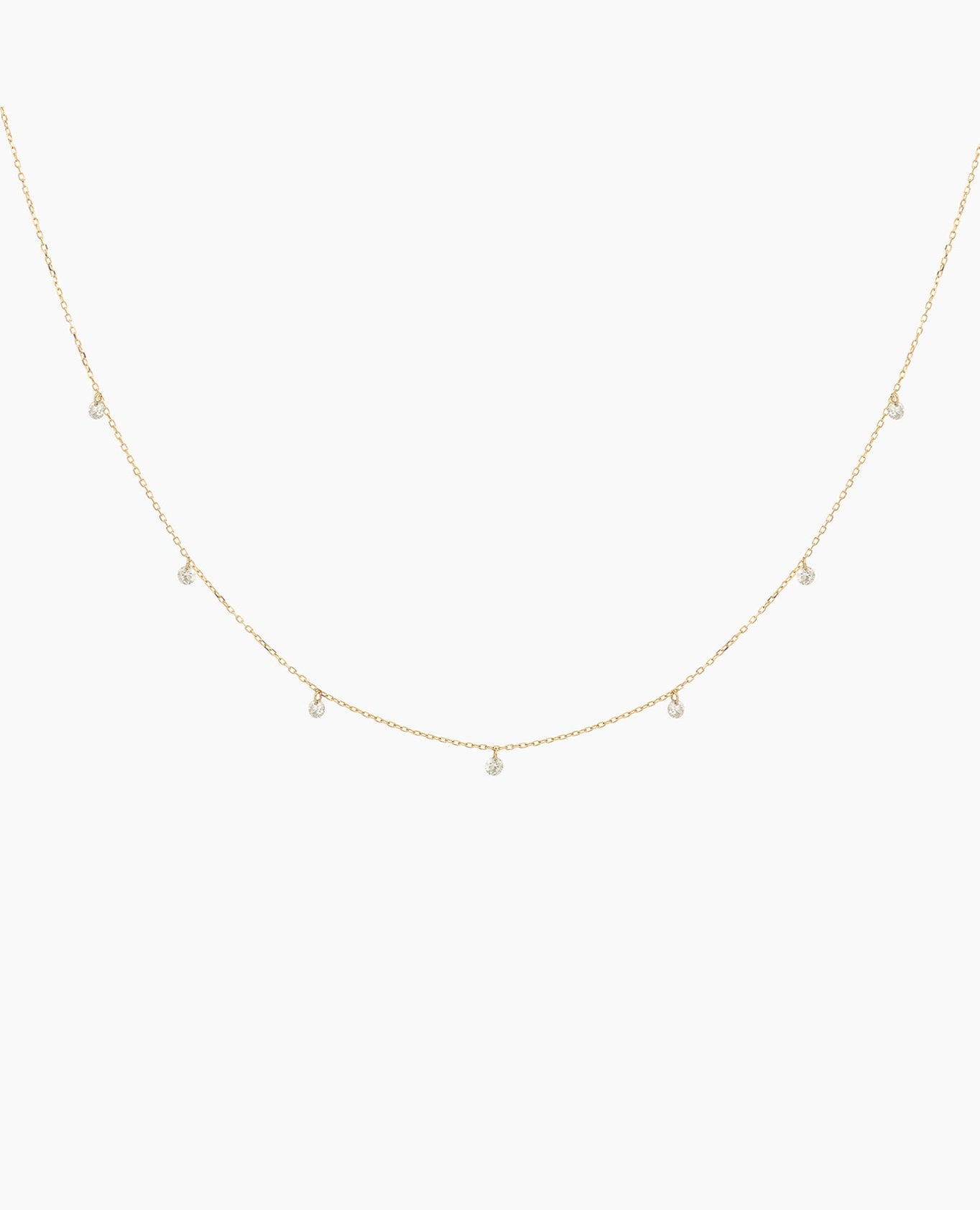 pers-e-paris-collier-mini-dana-7-diamants-or-18-carats image 1
