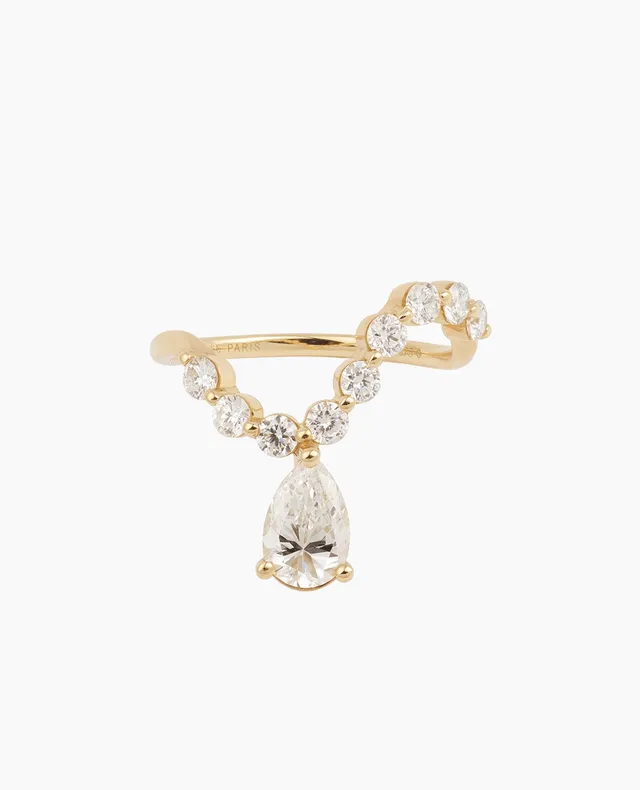 pers-e-paris-bague-stella-poire-or-9-18-carats-diamant-laboratoire image 1