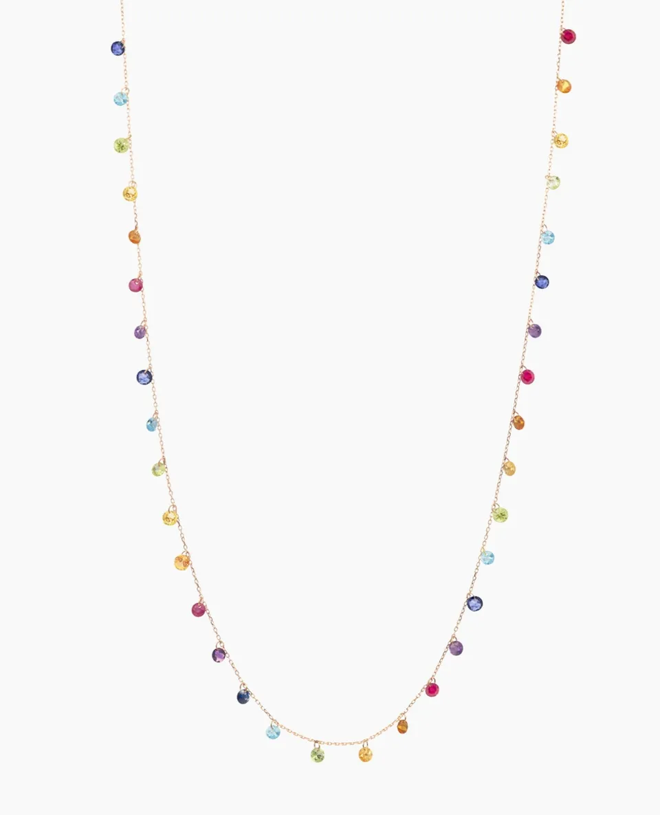 pers-e-paris-collier-trente-quatre-chakras-or-18-carats-34-pierres image 1