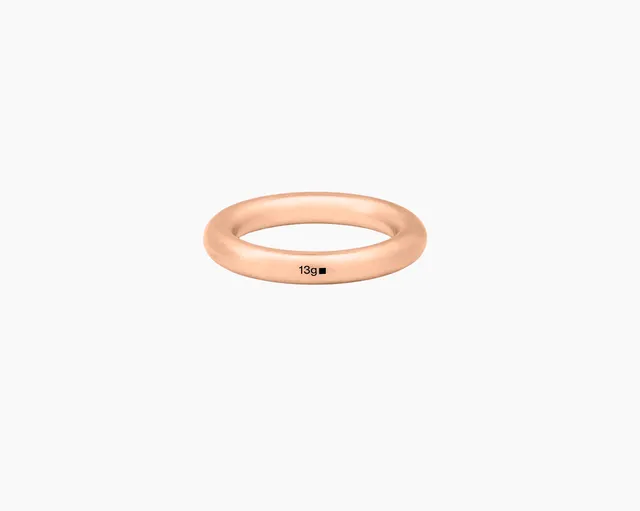 le-gramme-bague-jonc-la-13g-or-rouge-750-bross image 1