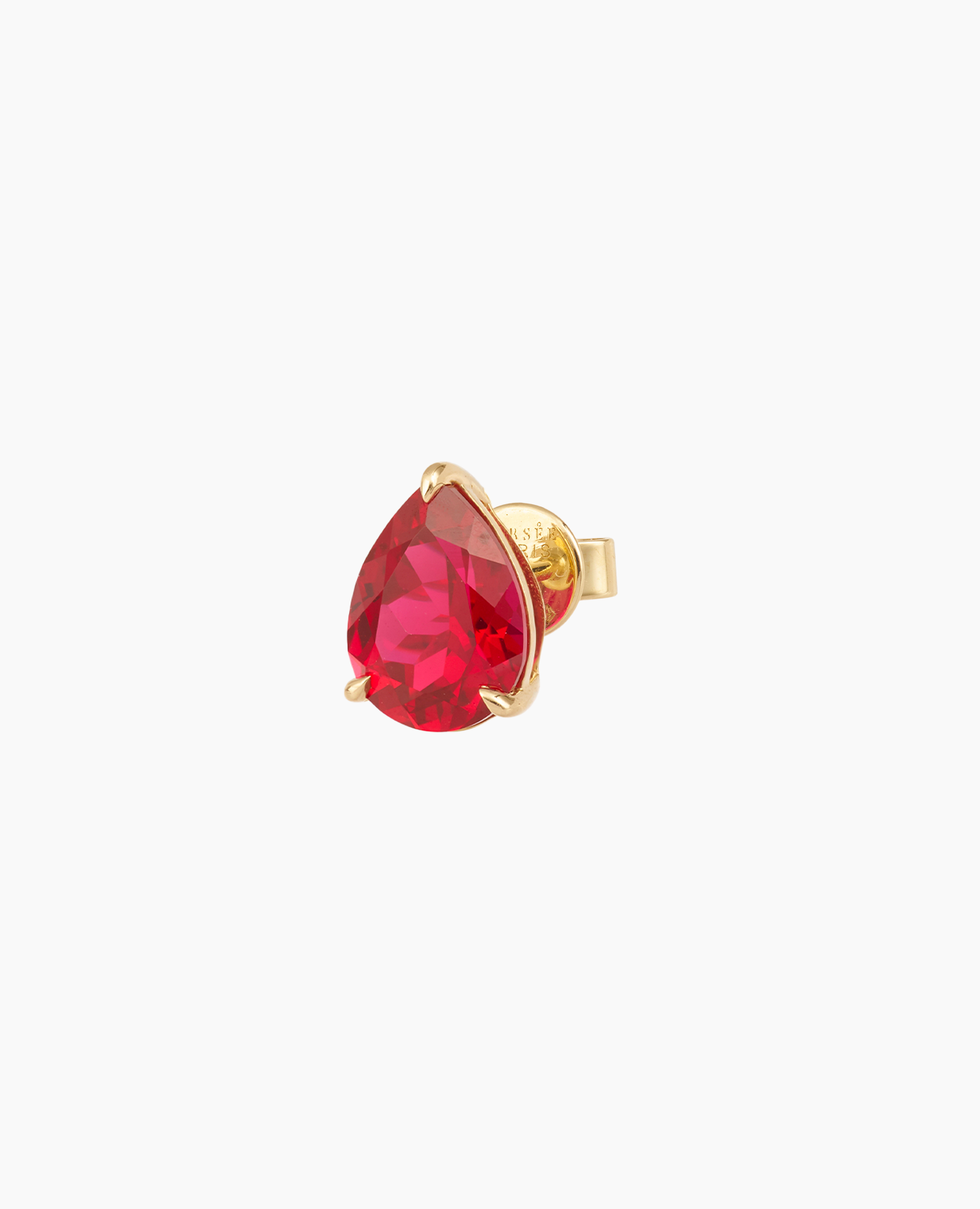 pers-e-paris-iris-mono-boucle-d-oreille-rubis-or-9-carats-rubis-laboratoire-1-ca image 3