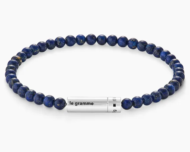 le-gramme-bracelet-beads-lapis-lazuli-le-9g image 1