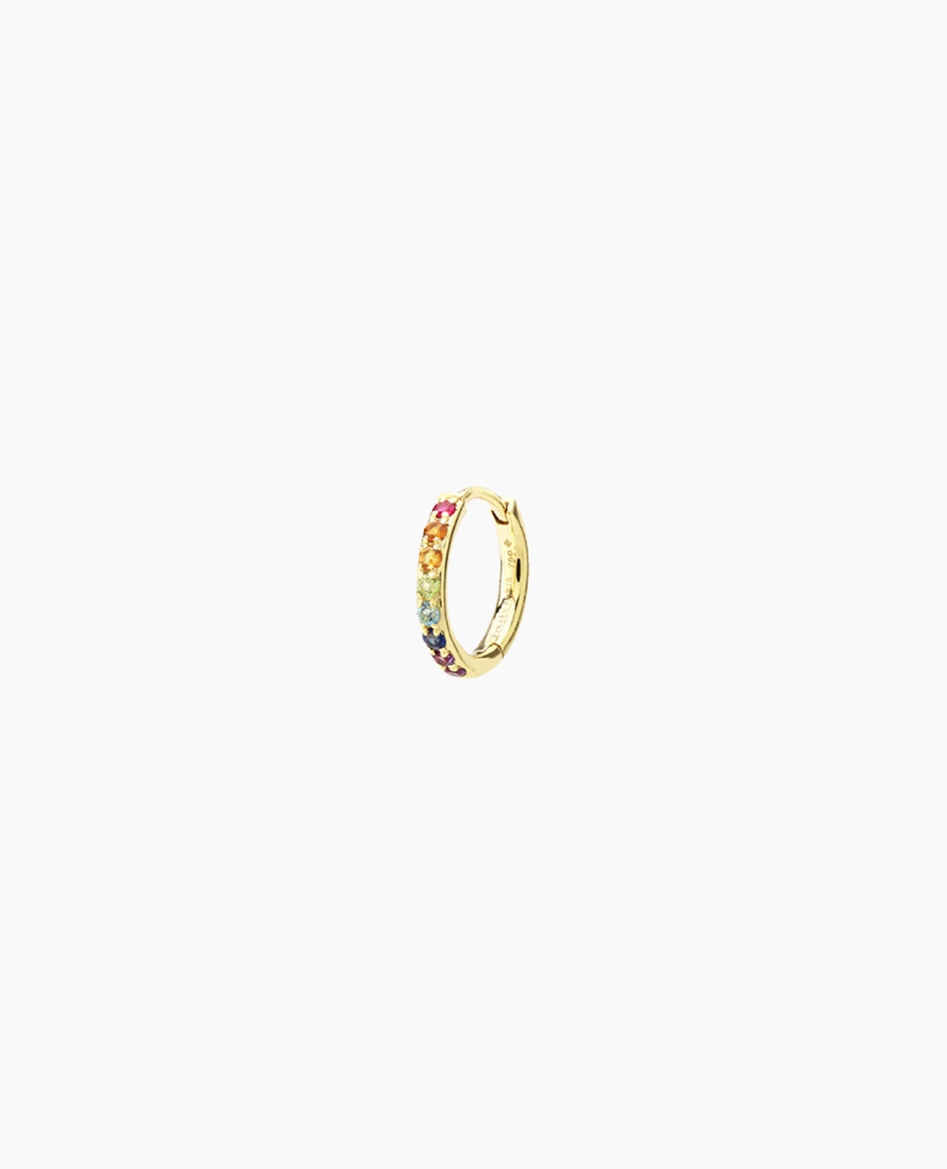 pers-e-paris-piercing-anneau-chakras-multicolore-or-18-carats-mini-boucle image 1