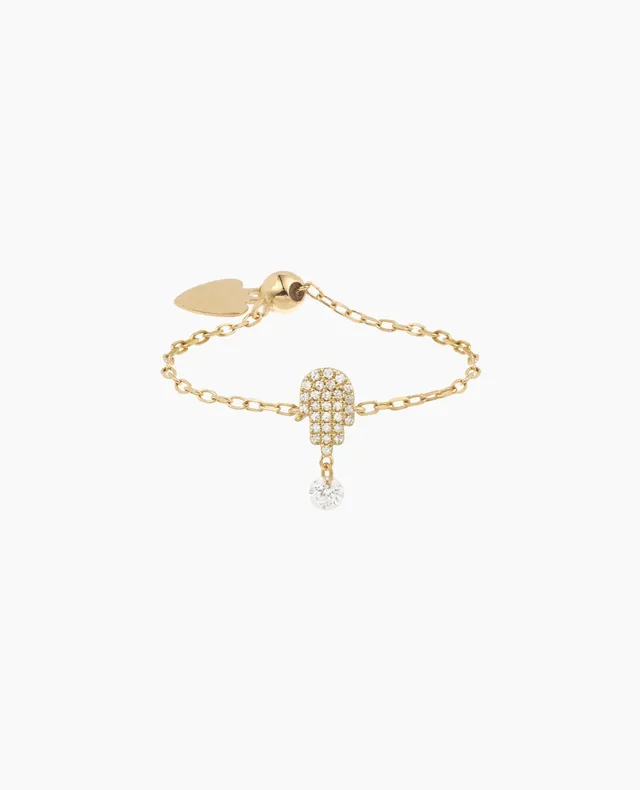 pers-e-paris-s-l-n-bague-cha-nette-fatma-pav-e-diamant-suspendu image 1