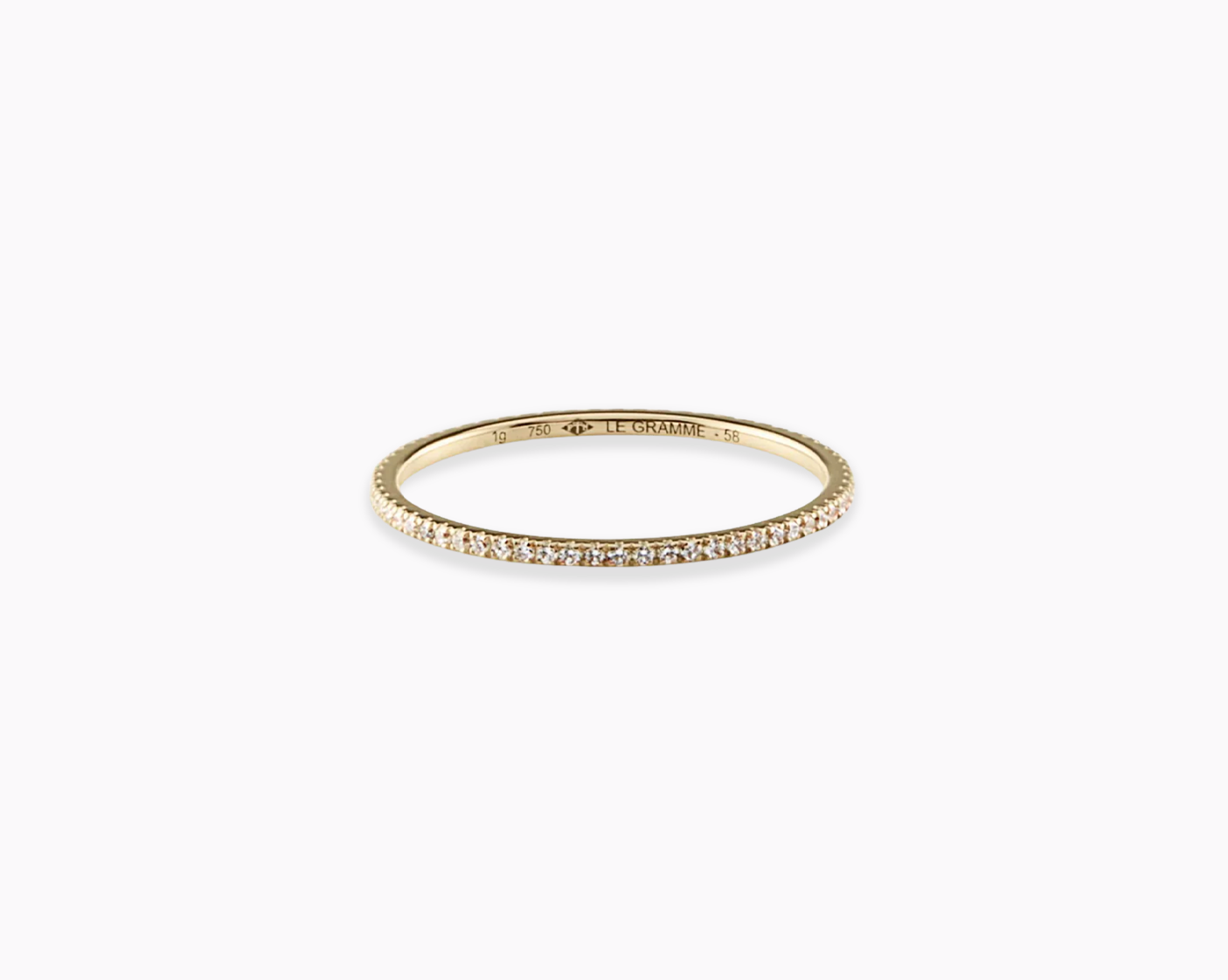 le-gramme-bague-la-1g-sertie-diamants-alliance-1-1-mm image 1