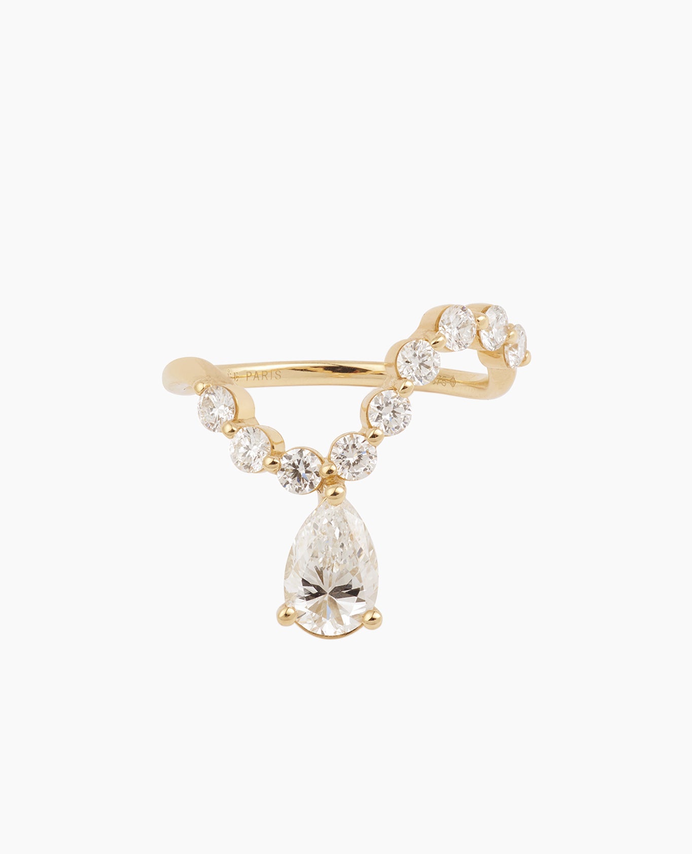 pers-e-paris-bague-stella-poire-or-9-18-carats-diamant-laboratoire image 1