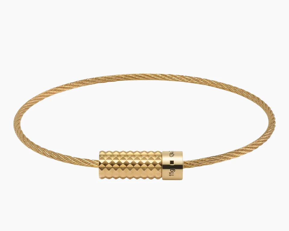 le-gramme-bracelet-c-ble-guilloch-pyramide-le-11g-femme-c-ble-1-8-mm image 1