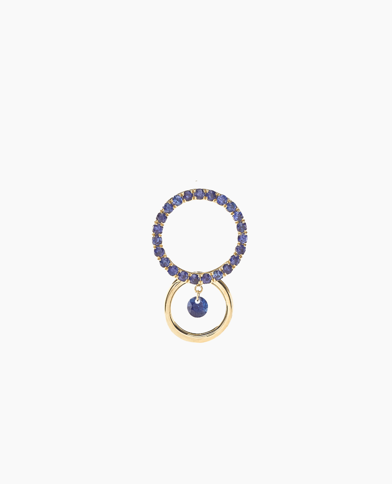 pers-e-paris-boucle-d-oreille-bonnie-clyde-saphir-or-pav image 1