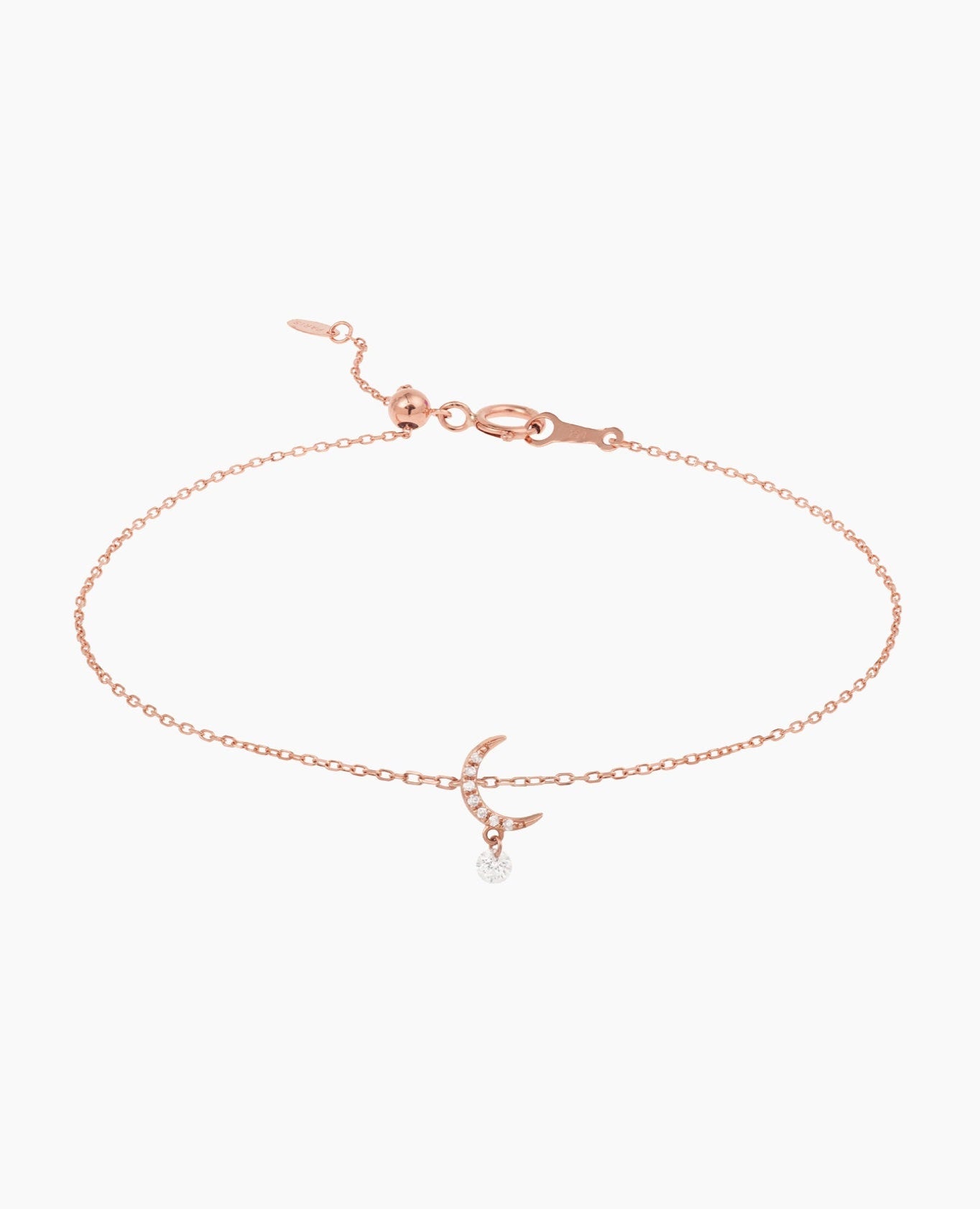 pers-e-paris-s-l-n-bracelet-lune-pav-diamants-diamant-suspendu image 4