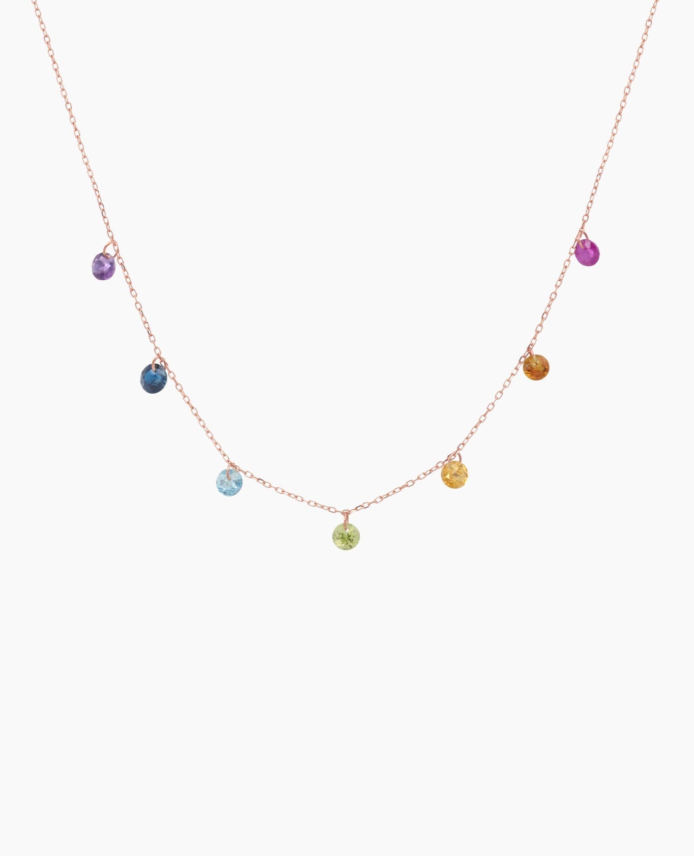 pers-e-paris-collier-sept-chakras-pm-or-18-carats-pierres-fines image 4