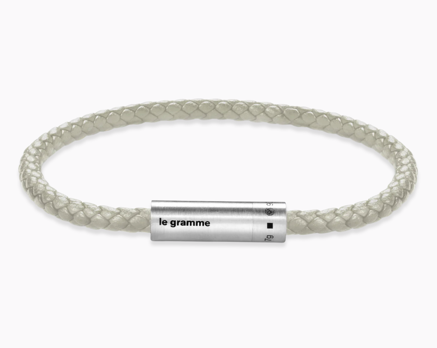 le-gramme-bracelet-c-ble-cuir-beige-le-7g-taille-s2 image 1