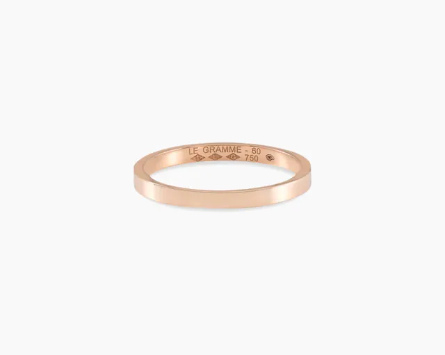 le-gramme-bague-ruban-1-4mm-la-3g-or-rouge-750-alliance image 1