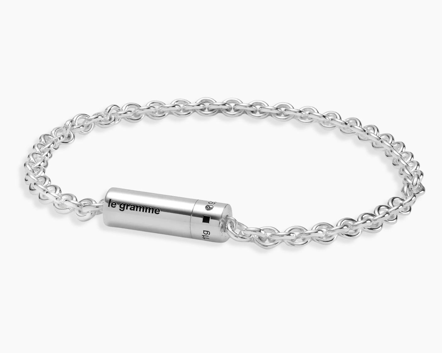 le-gramme-bracelet-c-ble-sur-cha-ne-le-11g-argent-bracelet-c-ble image 2