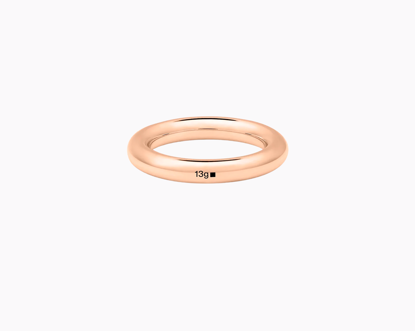le-gramme-bague-jonc-la-13g-or-rouge-750-bague-jonc image 1
