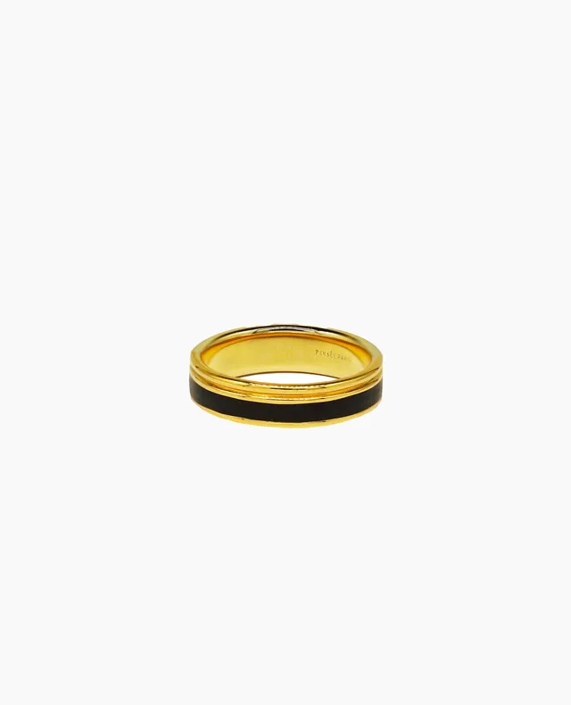 pers-e-paris-bague-enamel-zeus-anneau-or-18-carats-et-mail-n-on image 1