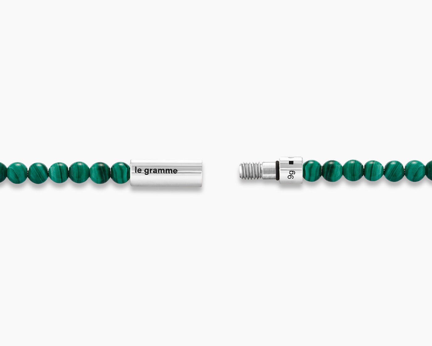 le-gramme-bracelet-beads-malachite-le-9g image 4