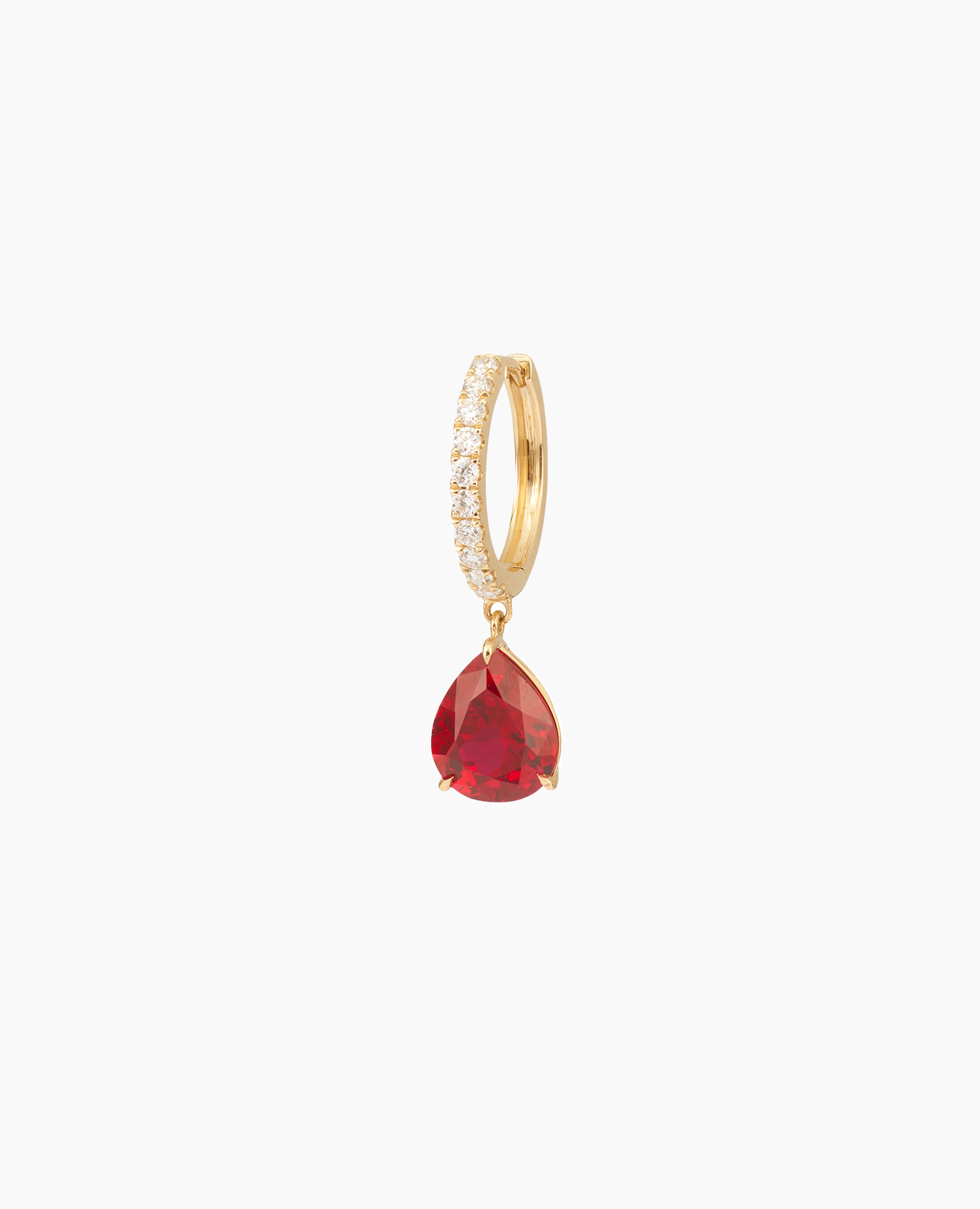 pers-e-paris-iris-mono-boucle-cr-ole-rubis-or-9-carats image 3