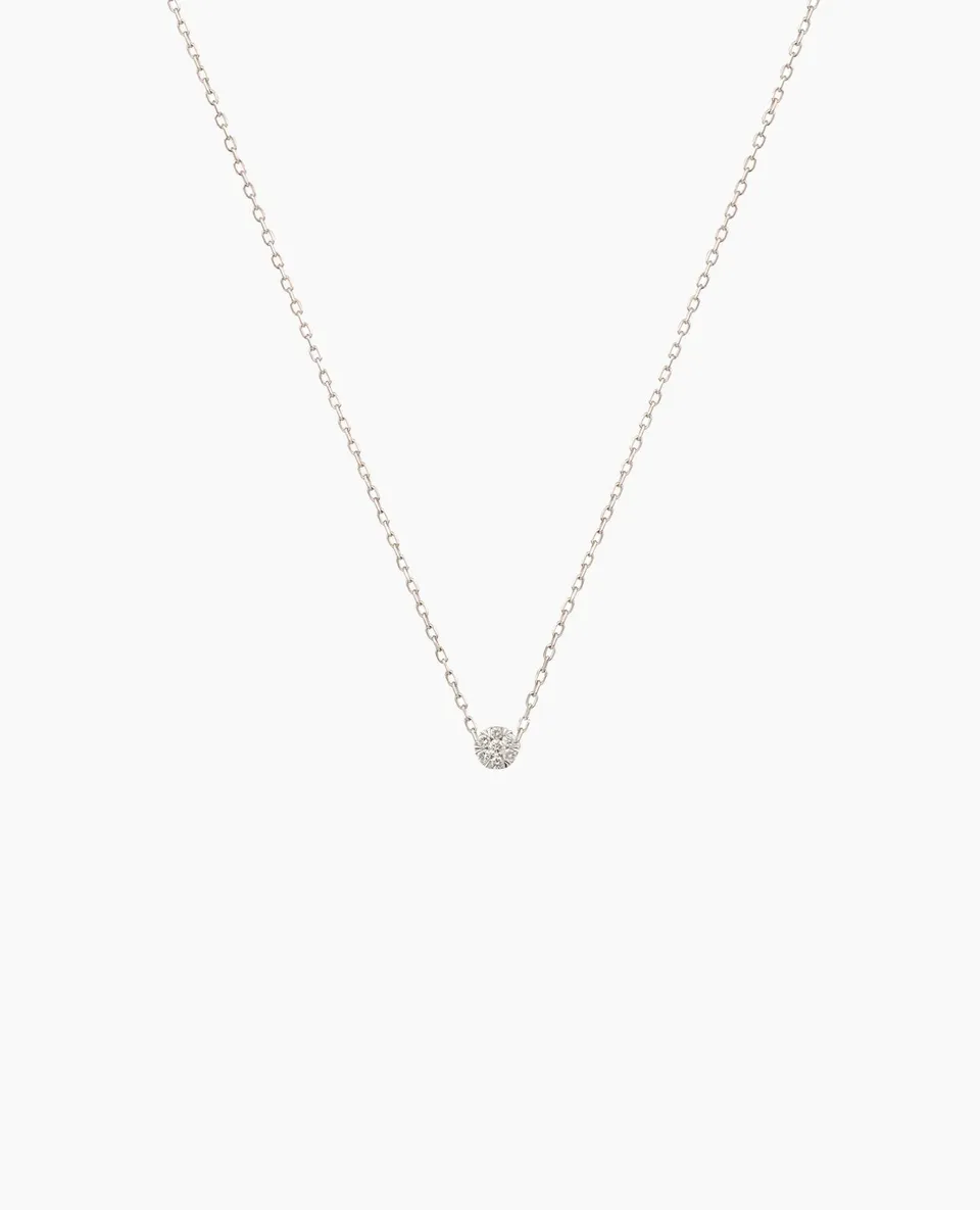 pers-e-paris-collier-floating-rond-pm-or-18-carats-et-diamants image 1