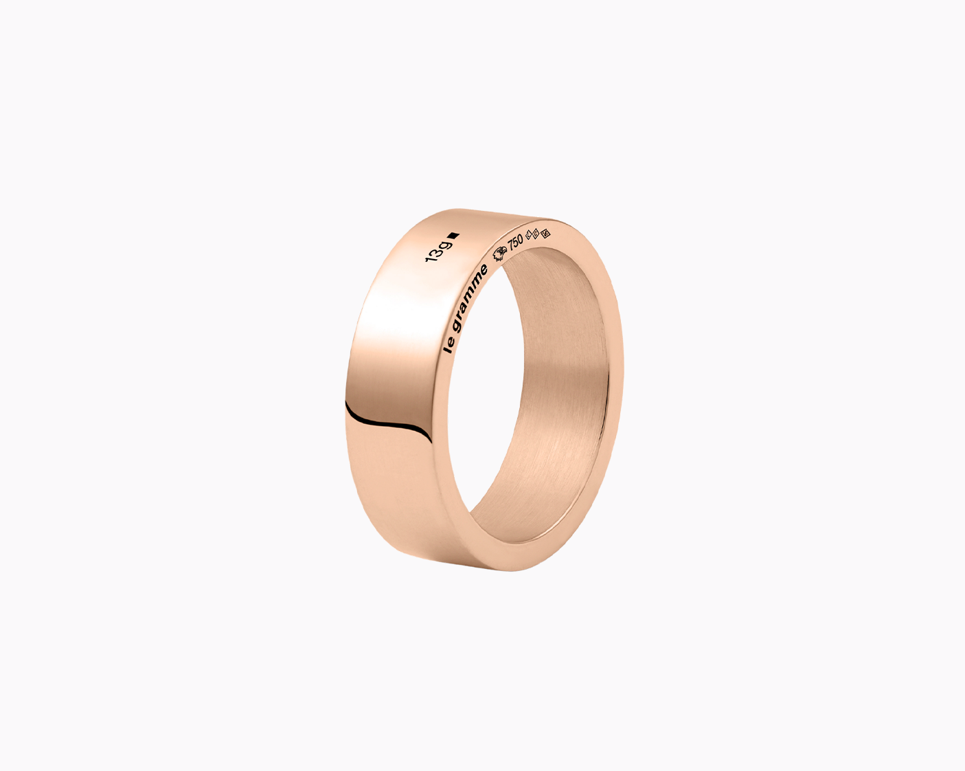 le-gramme-bague-ruban-la-13g-poli-largeur-6-3-mm image 2