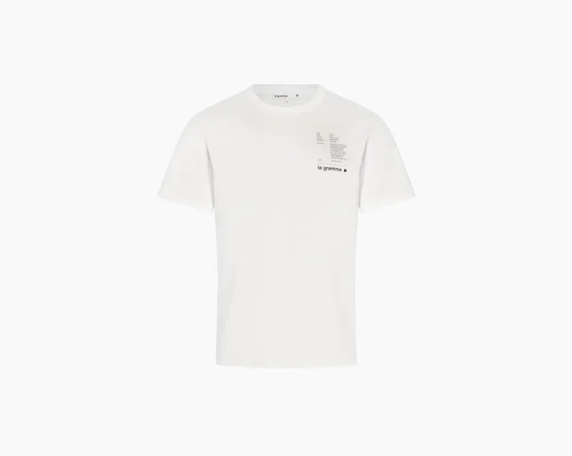 le-gramme-t-shirt-blanc-le-240g-coton-pr-t-porter image 1