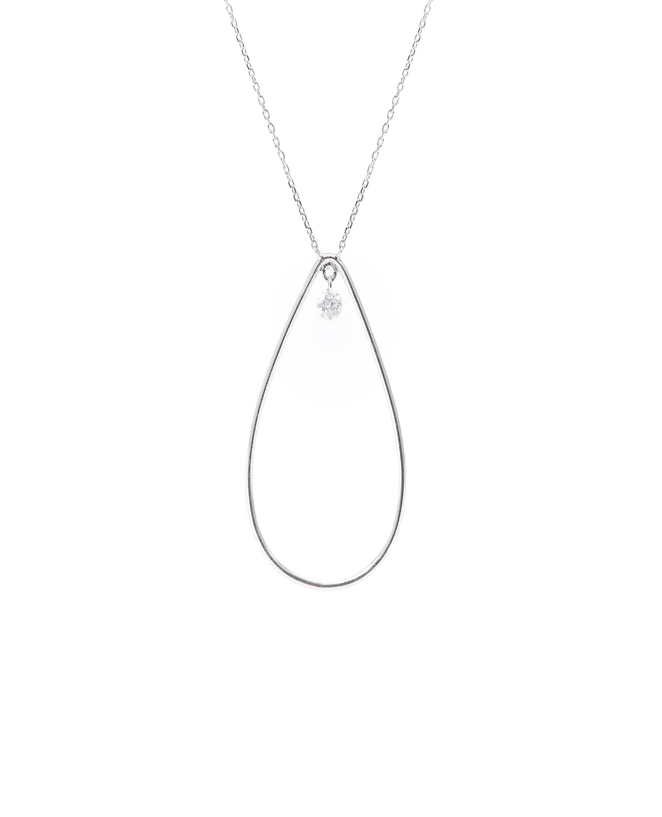 pers-e-paris-collier-goutte-d-eau-or-blanc-18-carats-un-diamant-suspendu image 1