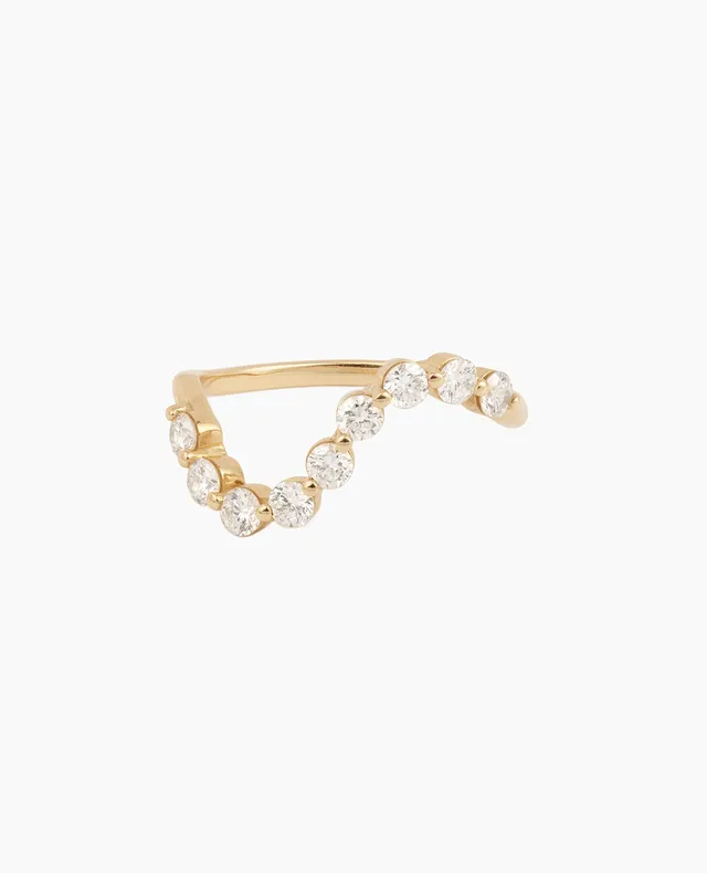 pers-e-paris-bague-stella-or-9-18-carats-et-diamant-de-laboratoire-pavage-wave image 1