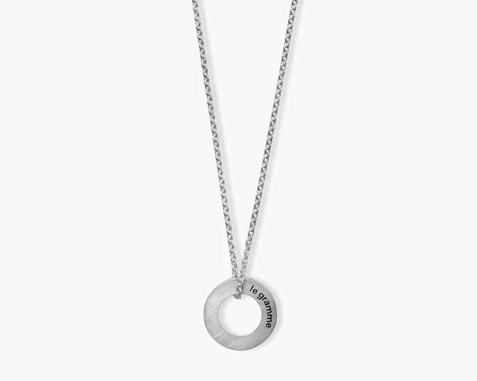 le-gramme-collier-rond-le-1-1g-argent-11-5mm-cha-ne-64cm image 1