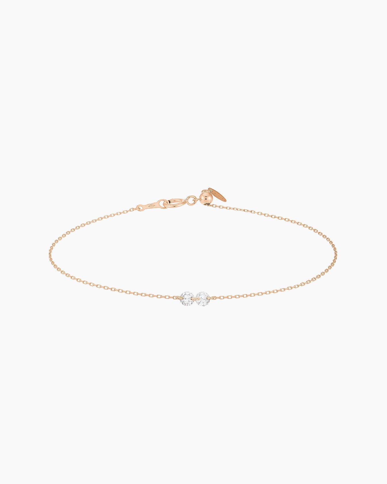 pers-e-paris-dana-ligne-deux-diamants-bracelet-or-18-carats-ajustable image 4
