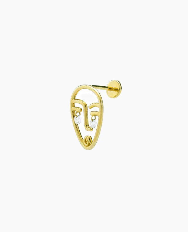 pers-e-paris-boucle-d-oreille-matisse-deux-diamants-or-18-carats-vendue-l-unit image 1