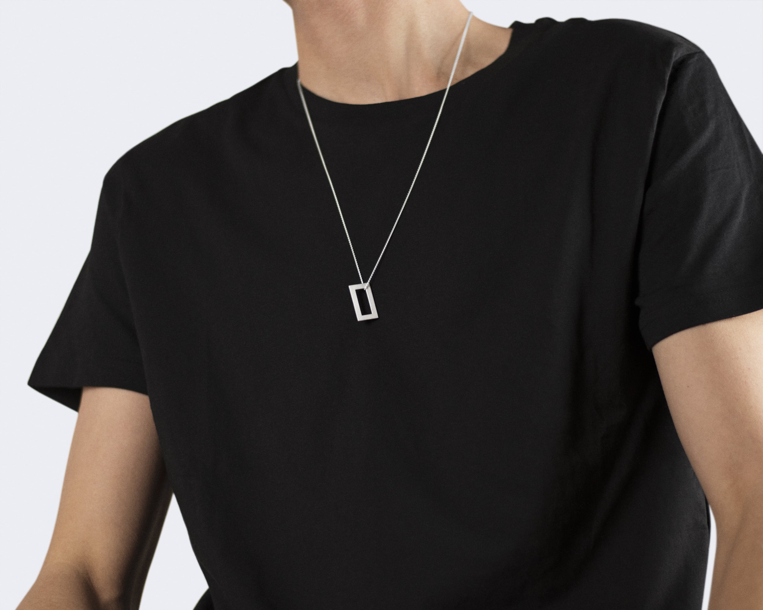 le-gramme-collier-rectangle-le-3-4g-argent-17-5-mm image 5
