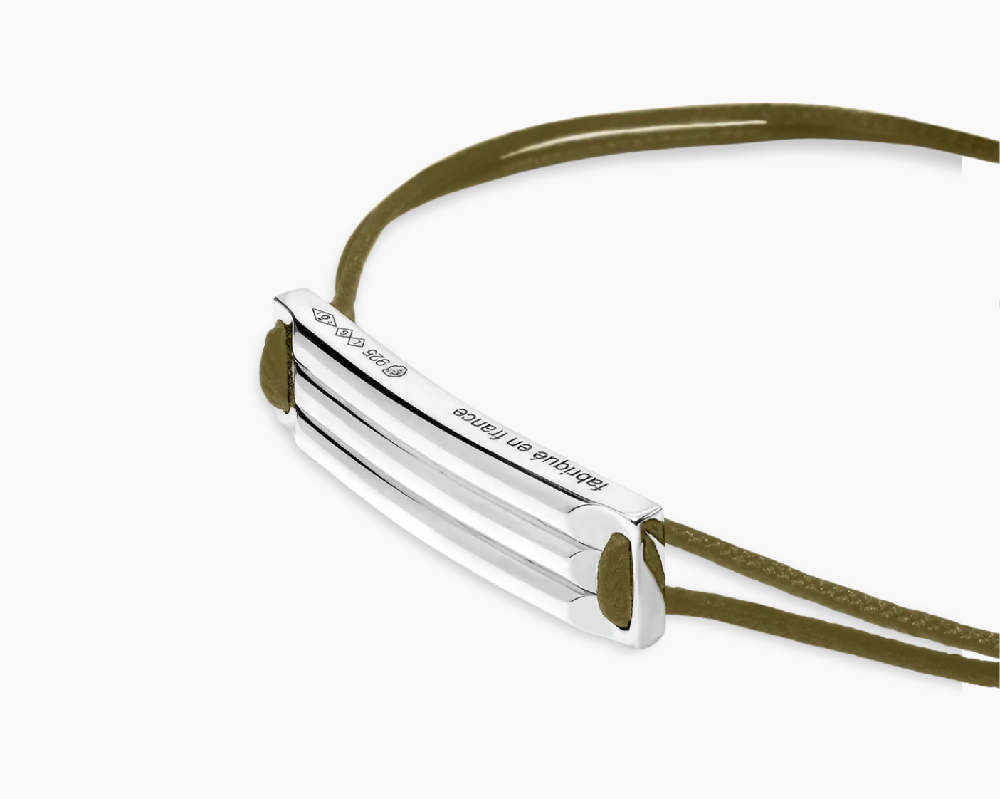 le-gramme-bracelet-cordon-kaki-godron-le-5g-taille-s2 image 4