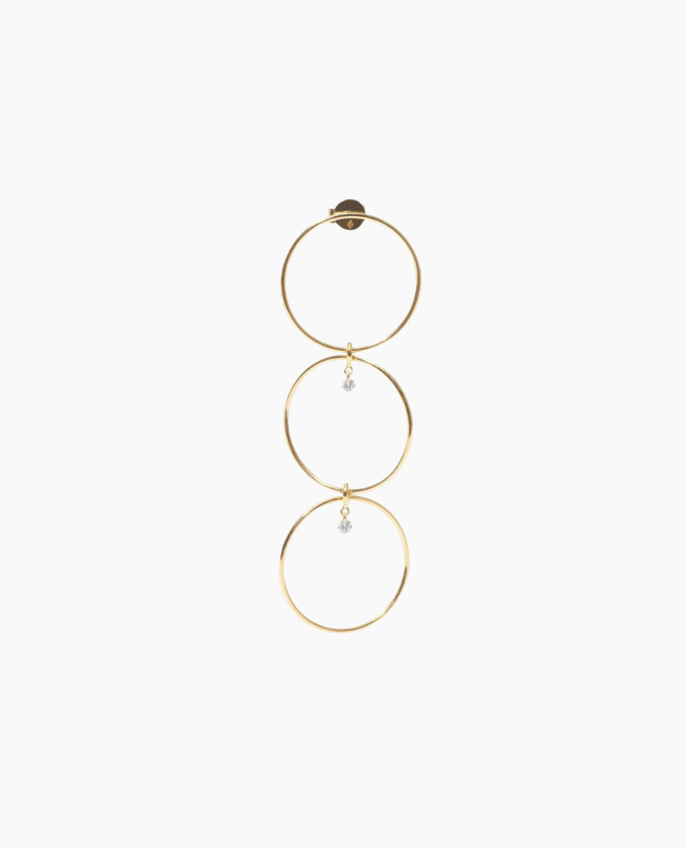 pers-e-paris-encerclez-moi-boucle-d-oreille-trio-cercles-or-18-carats-2-diamants image 1