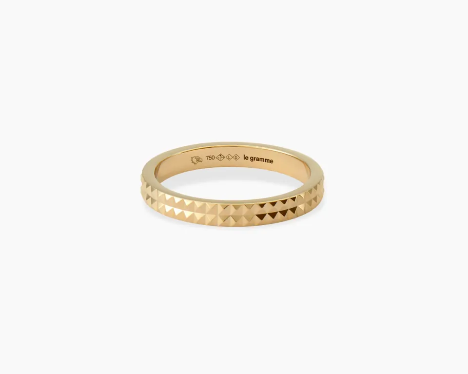 le-gramme-bague-ruban-guilloch-la-4g-alliance-3-mm image 1