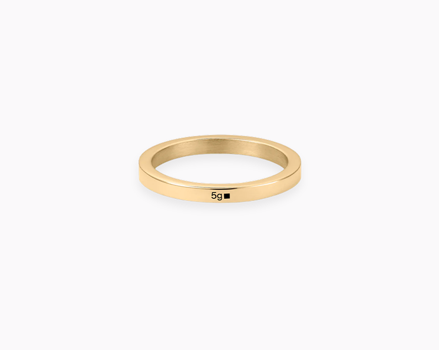le-gramme-bague-ruban-la-5g-poli-2-3-mm image 1