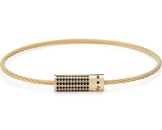 le-gramme-bracelet-c-ble-le-9g-serti-diamants-argent image 1