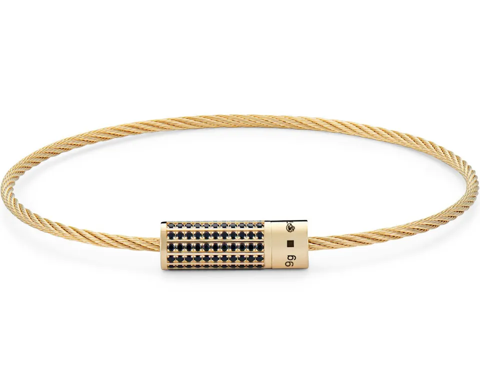 le-gramme-bracelet-c-ble-le-9g-serti-diamants-argent image 1
