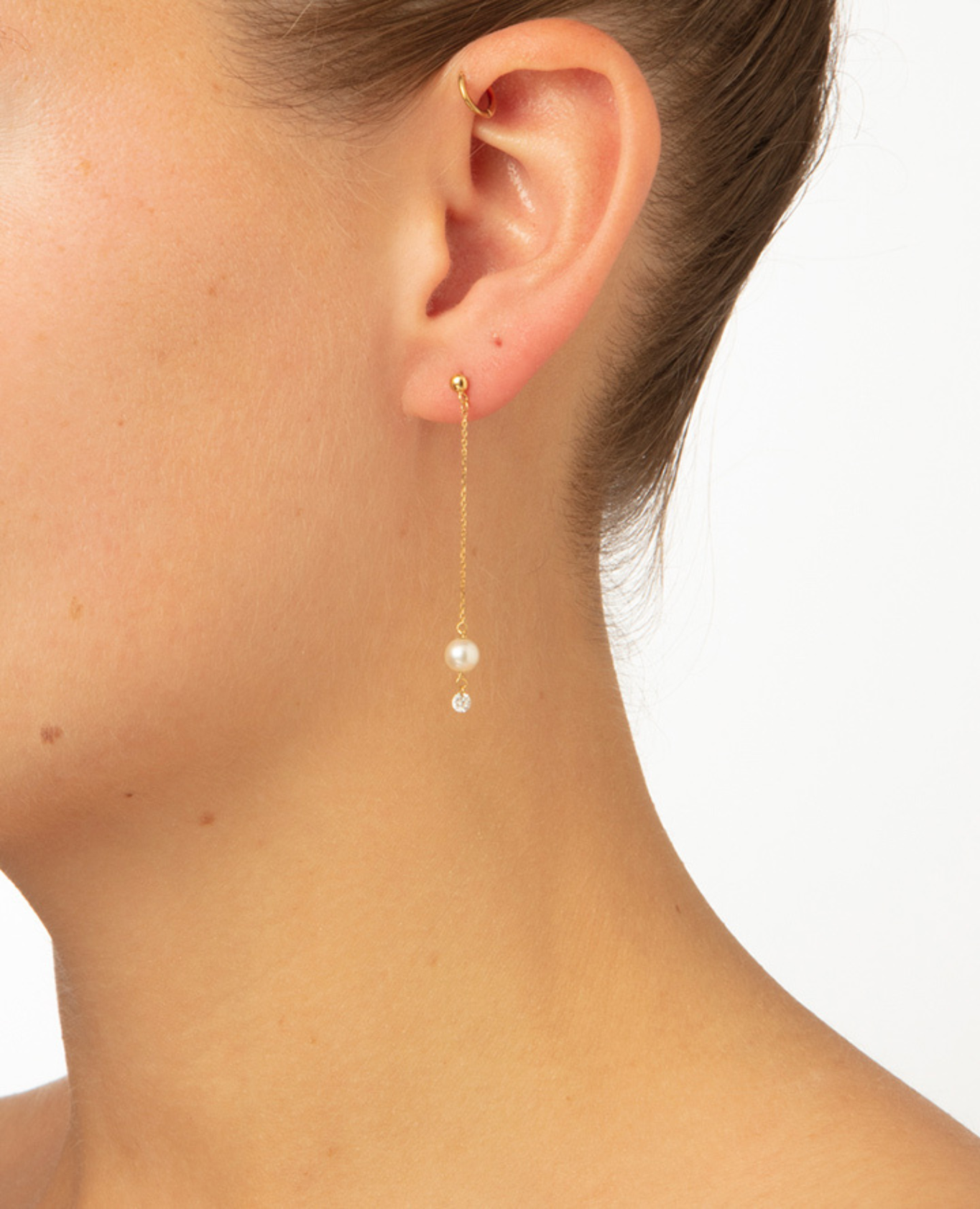 pers-e-paris-mono-boucle-perl-e-or-jaune-18-carats-perle-diamant image 2