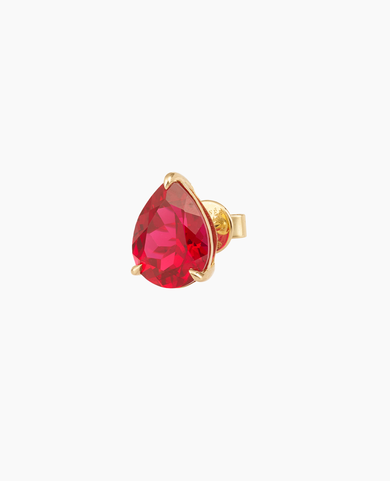 pers-e-paris-iris-mono-boucle-d-oreille-rubis-or-9-carats-rubis-laboratoire-1-ca image 4